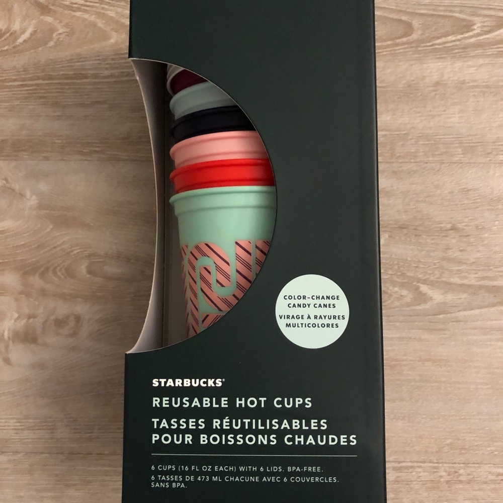 Starbucks reusable cups